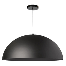  OFE-201P-MB-MB - 1LT Incandescent 20" Pendant,  Matte Black