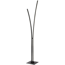  VIN-6536LEDF-MB - 34W Floor Lamp, MB w/ WH Acrylic Diffuser