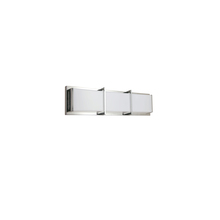  VLD-411-PC - 15W Vanity Light, PC w/ WH Acrylic Diffuser