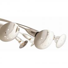 Arteriors Home 9667 - Polished Nickel Disc Bulb Covers, Set of 8