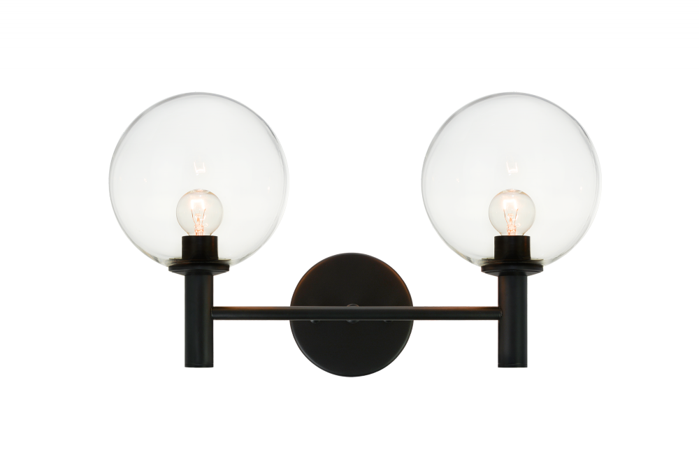 Cosmo Black Wall Sconce