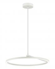 Matteo C36724WH - D24" "THE TRUNDLE" WHITE CHANDELIER