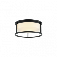 Matteo Lighting M15002MB - Framerton Matte Black Ceiling Mount