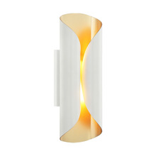  S01612WH - Ripcurl Wall Sconce