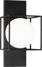 Matteo S03811BK - Squircle Wall Sconce