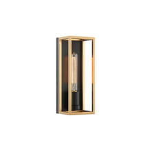  S15141BKAG - Shadowbox Wall Sconce