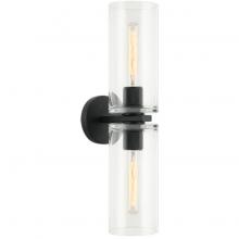 Matteo Lighting W32512MB - Lincoln Matte Black Wall Sconce