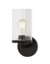 Matteo Lighting S06101BK - Liberty Black Wall Sconce