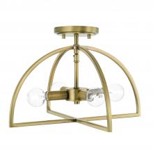  248841AD - 4 Light Dual Mount Semi-Flush/Pendant