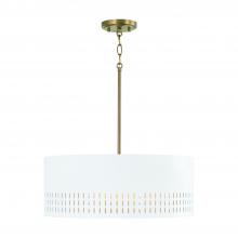 Capital 350233AW - 3 Light Pendant