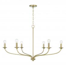  449961MA - 6 Light Chandelier