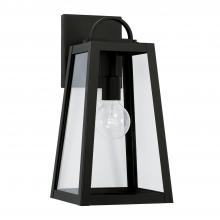  943711BK - 1 Light Outdoor Wall Lantern