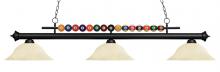 z-Lite 170MB-GM16 - 3 Light Billiard