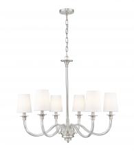  1950-6BN - 6 Light Chandelier