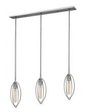  3000-3B-OS - 3 Light Linear Chandelier