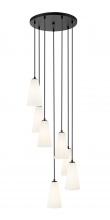 z-Lite 3043P6-7R-MB - 7 Light Chandelier