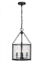 z-Lite 346P12-MB - 4 Light Pendant