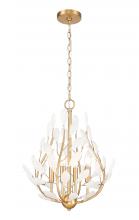 z-Lite 353-18MGLD - 4 Light Chandelier