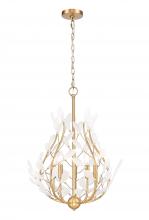 z-Lite 353-24MGLD - 5 Light Chandelier
