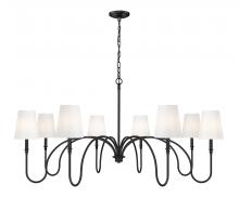 z-Lite 4505-8MB - 8 Light Chandelier
