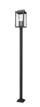 z-Lite 5019PHXLS-536P-BK - 5 Light Outdoor Post Mounted Fixture