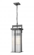 z-Lite 5031CHB-BK - 2 Light Outdoor Chain Mount Ceiling Fixture
