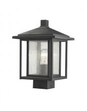  554PHMS-BK - 1 Light Outdoor Post Mount Fixture