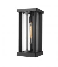  586M-BK - 1 Light Outdoor Wall Light