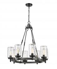  588-8ABB - 8 Light Outdoor Chandelier