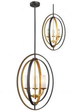 z-Lite 6004-3S-BZGD - 3 Light Chandelier