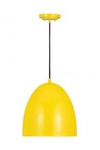 z-Lite 6012P12-YEL - 1 Light Pendant