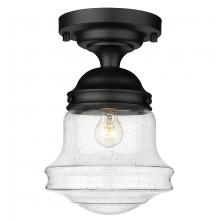 z-Lite 736F10-MB - 1 Light Flush Mount