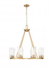  826-8MGLD - 8 Light Chandelier