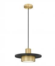 z-Lite 829P12-MB-MGLD-LED - 1 Light Pendant