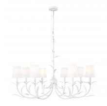z-Lite 830-42TXWH - 8 Light Chandelier