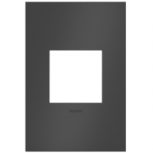  AWC1G2SBL4 - Satin Black, 1-Gang  Wall Plate