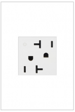 Legrand Canada ARCD202W10 - Tamper-Resistant Dual Controlled Outlet, 20A