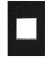 Legrand Canada AWM1G2BLS4 - Black Stainless, 1-Gang Wall Plate