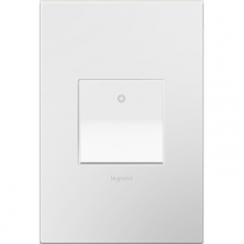 Legrand Canada ASPD1532W4WP - adorne? Paddle Switch with Gloss White Wall Plate, White