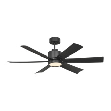 Generation Lighting  6FLSM52MBKD - Flera Smart 52 LED