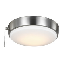 Generation Lighting  MC265BS - 9" LED Light Kit in Brushed Nickel with Frosted Acrylic Shade