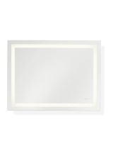 Generation Lighting  MRIL1412 - Mera Rectangle Mirror 48x36