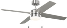 Generation Lighting  4LNI52BSAWD - Loni 52 Led Pull Chain Ceiling Fan