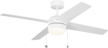 Generation Lighting  4LNI52RZWD - Loni 52 Led Pull Chain Ceiling Fan