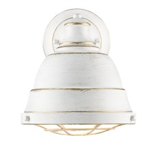  7312-1W FW - Bartlett 1 Light Wall Sconce in French White