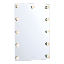Golden 8195-24M WHT-C - Yep by Golden Lighting Starlight Integrated LED 24in Mirror with Crystal Diffusers