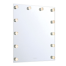 Golden 8195-30M WHT-C - Yep by Golden Lighting Starlight Integrated LED 30in Mirror with Crystal Diffusers
