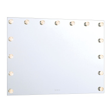 Golden 8195-48M WHT-C - Yep by Golden Lighting Starlight Integrated LED 48in Mirror with Crystal Diffusers