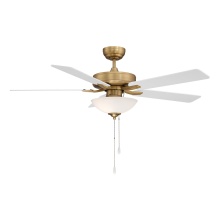 Savoy House Canada M2034NBRV - 52" Ceiling Fan in Natural Brass