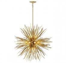  7-1956-16-37 - Killiam 16-Light Pendant in Cavalier Gold